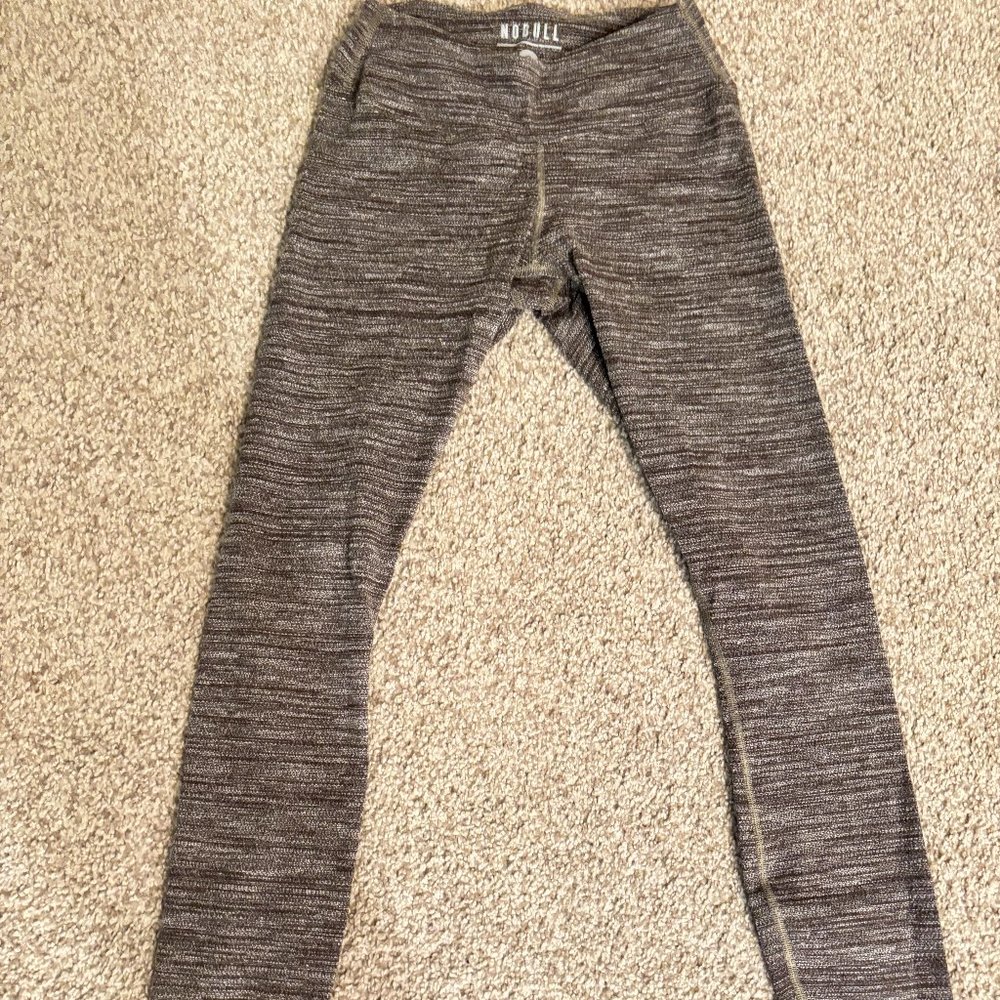 NOBULL mid rise café melange full length tight-Small-NWOT